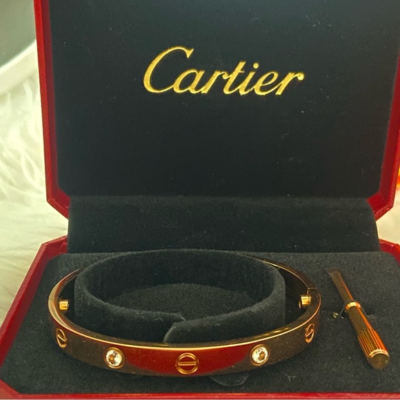 Cartier Gold and Black Bracelet - Picture 1 of 5